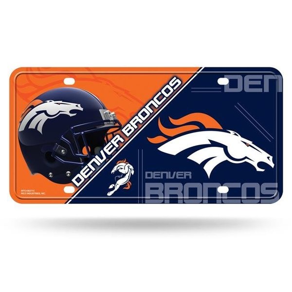 Rico Denver Broncos License Plate Metal 6734513428